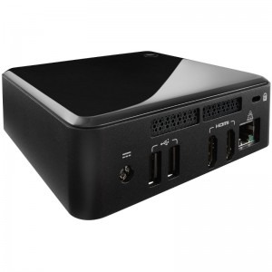 Intel (NUC) Next Unit of Computing DC3217IYE, Core i3 3217U 1.8GHz, 2x DDR3 16GB max, mSATA, Dual HDMI