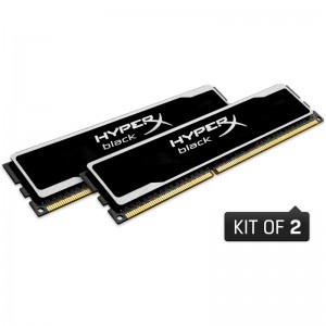 HyperX Black 16GB DDR3 1600MHz CL10 Dual Channel Kit