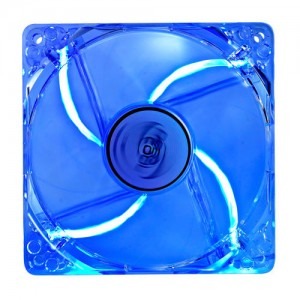 Deepcool Xfan 120L transparent led blue