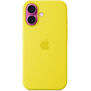 Apple Protectie pentru spate, material silicon, cu MagSafe pentru iPhone 16 Plus, culoare Star Fruit