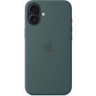 Apple Protectie pentru spate, material silicon, cu MagSafe pentru iPhone 16, culoare Lake Green
