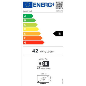 Smart Tech 43FN01V3 Seria FN01V3 109cm negru Full HD