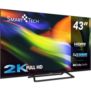 Smart Tech 43FN01V3 Seria FN01V3 109cm negru Full HD