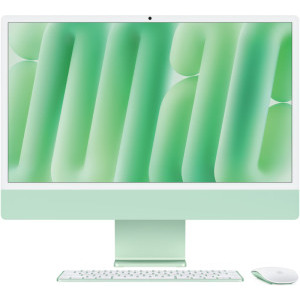 All-In-One PC Apple iMac 24 inch 4.5K Retina, Apple M4, 16GB RAM, 512GB SSD, 10 core GPU, macOS Sequoia, INT keyboard, Green