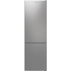 Combina frigorifica Candy CCT3L517ES, 260 L Clasa E, Low Frost, Control electronic, 176 cm, Argintiu