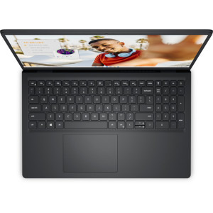 DELL 15.6'' Inspiron 15 3535, FHD 120Hz, Procesor AMD Ryzen™ 5 7530U (16M Cache, up to 4.5 GHz), 16GB DDR4, 512GB SSD, AMD Radeon, Linux, Carbon Black, 3Yr BOS