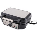 Fram Aparat de facut gofre, Aparat pentru gofre FAG-M1000BKSS, 1000W, Negru/Argintiu
