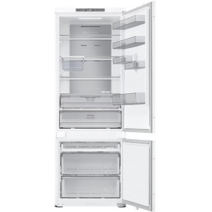 Samsung incorporabila BRB38G705EWWEF, 389 L, Clasa E, No Frost, Digital Inverter, Twin Cooling Plus, SpaceMax, Optimal Fresh+, 193 cm