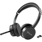 Casti Tellur On-Ear, Voice Pro Wireless, Black