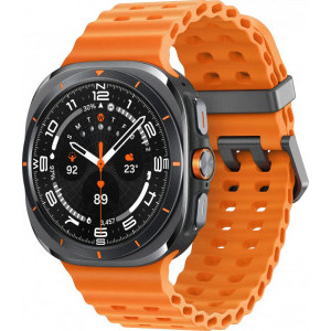 Samsung Galaxy Watch Ultra, LTE, 47 mm, Titanium Gray, Wi-Fi, Bluetooth, GPS, NFC, Rezistent la apa