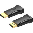 Adaptor Vention 1x DisplayPort Male - 1 x HDMI Female, Black