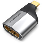 Adaptor Vention 1x USB-C Male - 1x DisplayPort Female, Argintiu