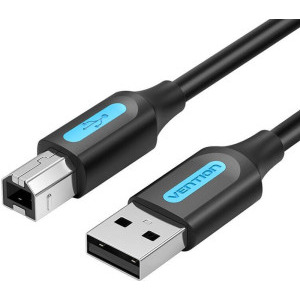 Vention USB 2.0 Male tip A - USB 2.0 Male tip B, 1.5m, negru
