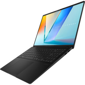 ASUS 16'' Vivobook S 16 OLED M5606KA, 3K 120Hz, Procesor AMD Ryzen™ Al 7 350 (16M Cache, up to 5.0 GHz), 24GB LPDDR5X, 1TB SSD, AMD Radeon 860M, No OS, Neutral Black