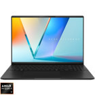 Laptop ASUS 16'' Vivobook S 16 OLED M5606KA, 3K 120Hz, Procesor AMD Ryzen™ Al 7 350 (16M Cache, up to 5.0 GHz), 24GB LPDDR5X, 1TB SSD, AMD Radeon 860M, No OS, Neutral Black