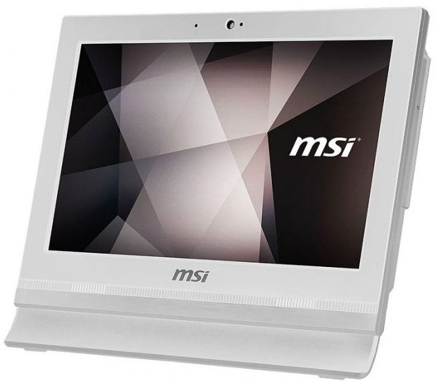 All-In-One PC MSI PRO 16T 10M, 15.6 inch HD+ Touchscreen, Procesor Intel® Celeron 5205U 1.9GHz Comet Lake, 4GB RAM, 256GB SSD, UHD Graphics, Camera Web, FreeDos