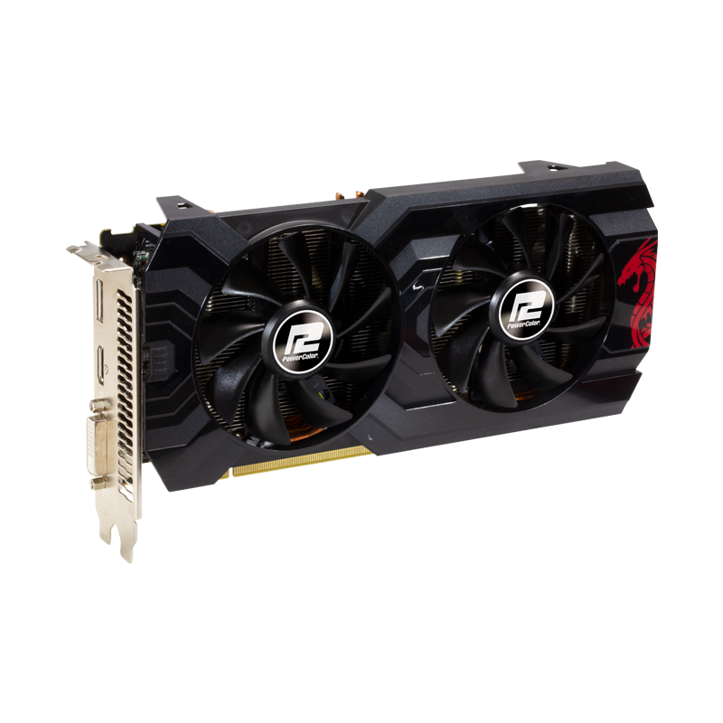 Placa video PowerColor Radeon RX 570 Red Dragon 4GB GDDR5 256-bit - PC ...