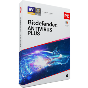 Antivirus Bitdefender Antivirus Plus, 10 Dispozitive, 1 An, Licenta noua, Retail