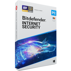 Antivirus Bitdefender Internet Security, 1 Dispozitiv, 2 Ani, Licenta noua, Retail