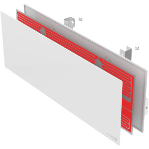 AENO Convector electric AGH0003S, 700 W, Wi-Fi, Display LED, Infrarosu, Alb