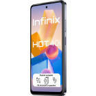 Smartphone INFINIX HOT 40i, 128GB, 4GB RAM, Dual SIM, 4G, Tri-Camera, Starlit Black