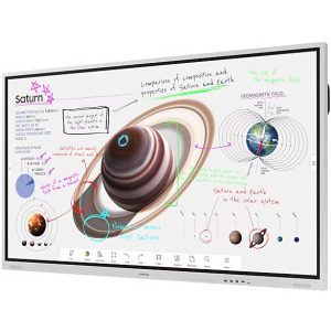 Samsung Flip Pro WM85B LH85WMBWLGCXEN, 85 inch UHD VA, 20 puncte de atingere, Tizen OS