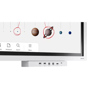 Samsung Flip Pro WM65B EDU, 65 inch UHD VA, 20 puncte de atingere, Tizen OS 6.5