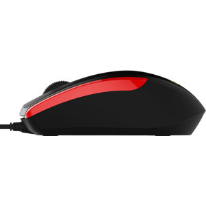 Delux M321BU Black-Red