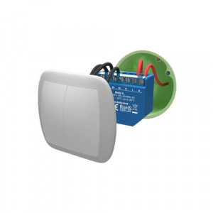 Shelly 1L inteligent pentru automatizari, Wi-Fi, 20 W, control aplicatie, control vocal