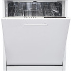 Masina de spalat vase incorporabila Heinner HDW-BI6006IE++, 12 seturi, 6 programe, Clasa E, AquaStop, 60 cm