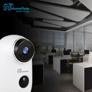 Homeflow Camera de supraveghere inteligenta Wireless C-6002, Comunicare bidirectionala, Detectie miscare