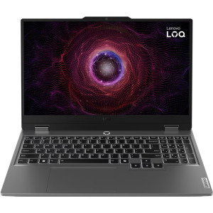 Lenovo Gaming 15.6'' LOQ 15ARP9, FHD IPS 144Hz G-Sync, Procesor AMD Ryzen™ 7 7435HS (16M Cache, up to 4.50 GHz), 12GB DDR5, 512GB SSD, GeForce RTX 4050 6GB, No OS, Luna Grey