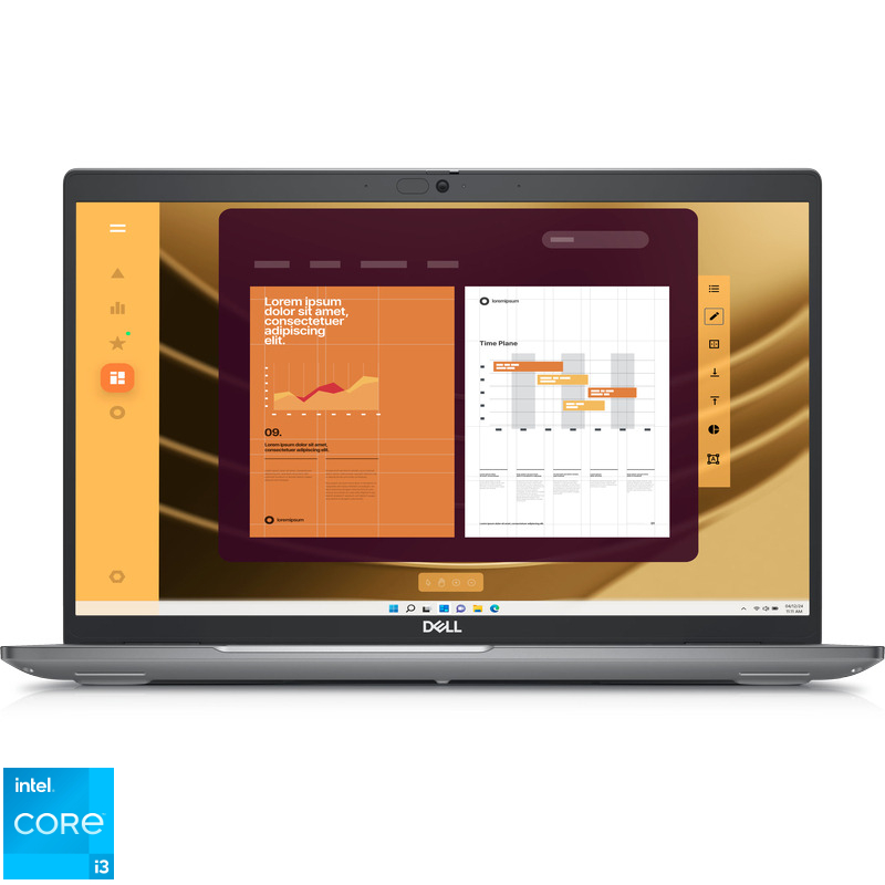 Laptop DELL 15.6'' Latitude 5550, FHD, Procesor Intel® Core™ i3-1315U (10M Cache, up to 4.50 GHz, with IPU), 16GB DDR5, 512GB SSD, Intel UHD, Linux, 3Yr ProSupport