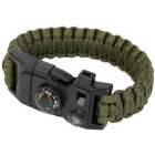 TechFit Bratara supravietuire paracord 5-in-1