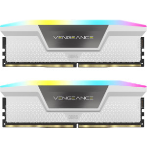 Corsair Vengeance RGB White 32GB DDR5 5600MHz CL36 Dual Channel Kit