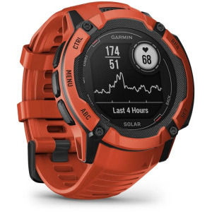 Garmin Instinct 2X Solar, Flame Red