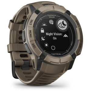 Garmin Instinct 2X Solar, Tactical Edition, Coyote Tan
