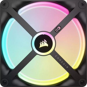 Corsair iCUE LINK QX140 RGB 140mm Starter Kit Black Two Fan Pack