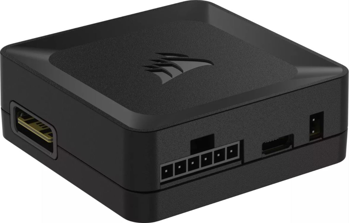 Fan controller Corsair iCUE LINK System Hub Black