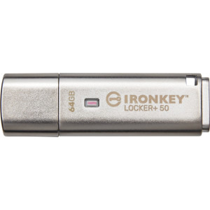 Kingston IronKey Locker+ 50 64GB USB 3.0