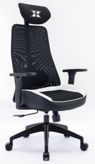 Scaun gaming Serioux Kyrian Black / White