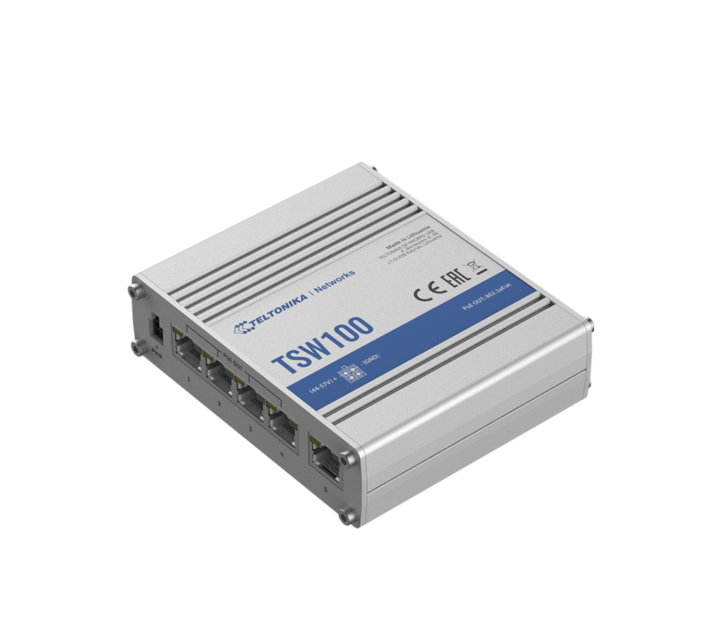 Switch Teltonika Gigabit TSW100 POE