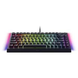 Razer BlackWidow V4 75% RGB Orange Tactile Gen-3 Switch Mecanica