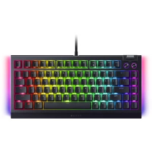 Razer BlackWidow V4 75% RGB Orange Tactile Gen-3 Switch Mecanica