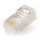 Accesoriu retea Gembird Mufa RJ45 ecranata pentru cablu S/FTP CAT6 100 buc