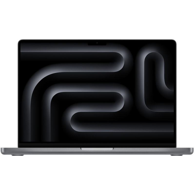 Laptop Apple 14.2'' MacBook Pro 14 Liquid Retina XDR, Apple M3 chip (8-core CPU), 8GB, 512GB SSD, Apple M3 10-core GPU, macOS Sonoma, Space Grey, INT keyboard, 2023
