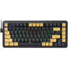 Tastatura Gaming Redragon Elf PBT RGB Black Gold Switch Mecanica