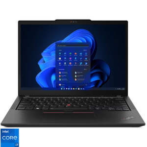 Laptop Lenovo 13.3 ThinkPad X13 Gen 4, WUXGA IPS, Procesor Intel® Core™ i7-1355U (12M Cache, up to 5.00 GHz), 16GB LPDDR5, 512GB SSD, Intel Iris Xe, Win 11 Pro, Deep Black