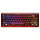 Tastatura Gaming QwertyKey 65 Pro Dracula RGB Red Liniar Prelubrifiat V2 Switch Mecanica
