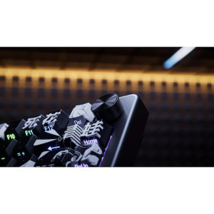 QwertyKey 75 HE Momo Hall Effect RGB Black Magnetic Switch Mecanica